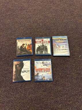 Blu-ray Movie Lot of 5